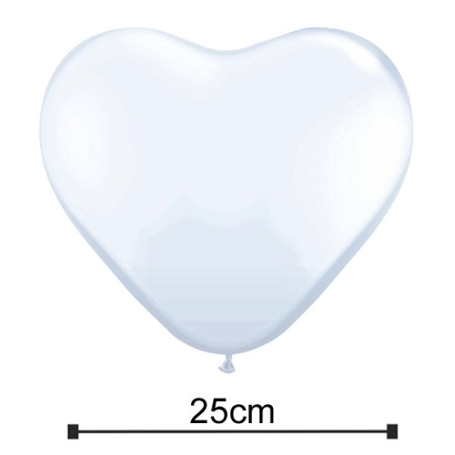 Balonky SRDCE - Ø25 cm (100ks/bal)