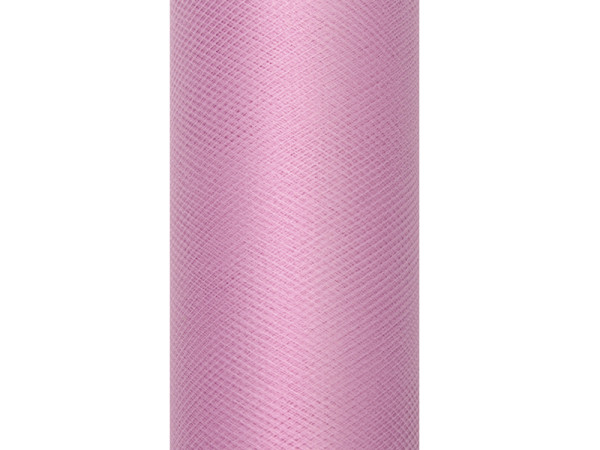Svatební tyl, šíře 30 cm - pudrově růžová ( 9 m / rol )                     