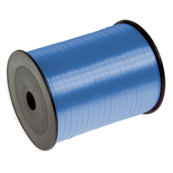 Vázací stuha 5 mm x 500 m STANDARD - středně modrá (1 ks)