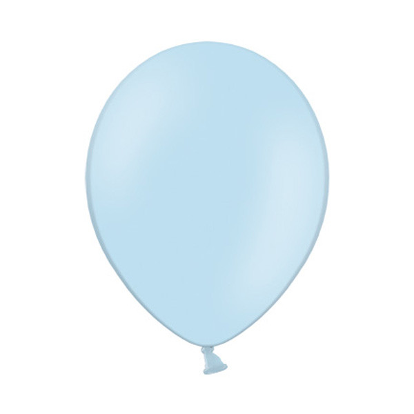 Luftballon pastell  -  Ø 30 cm - hell blau (100 Stk/Pkg)