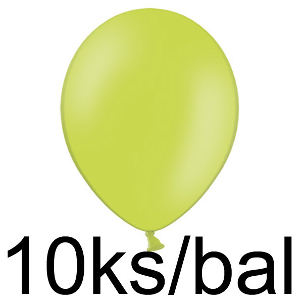 Luftballon pastell -  Ø 30 cm - hell grün (10 Stk/Pkg)