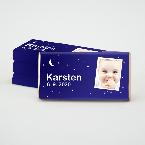 Mini-Schokolade Geburtstag - Karsten (1 St.)