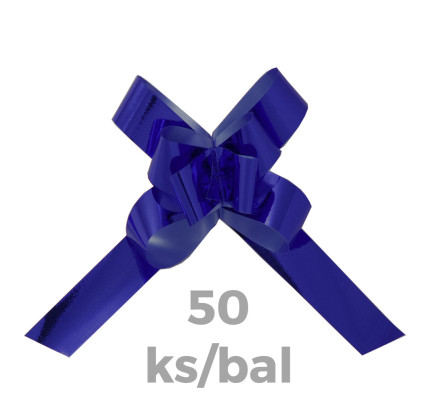 Stahovací mašle Basic 3/70 METAL - tm.modrá (50 ks/bal)
