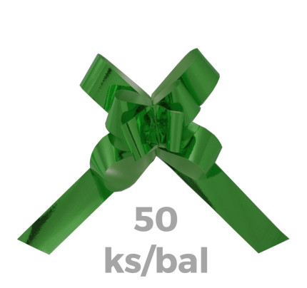 Stahovací mašle Basic 3/70 METAL - tm.zelená (50 ks/bal)
