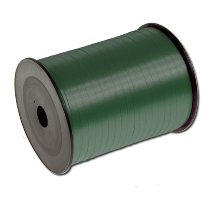 Vázací stuha 5 mm x 500 m STANDARD - tmavě zelená (1 ks)