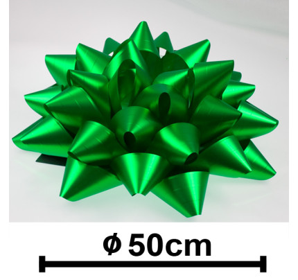 Fertiger DEKOSTERN  Ø 50 cm metallic - grün (1St.)