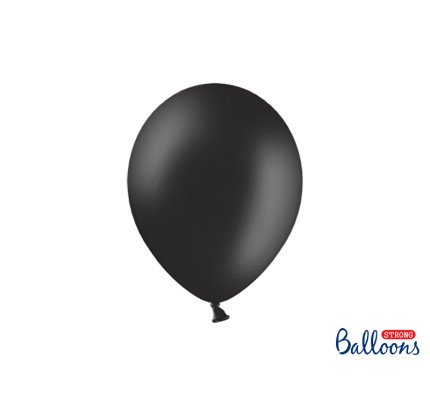 Luftballon pastell - Ø 30 cm - schwarz  (100 Stk/Pkg)