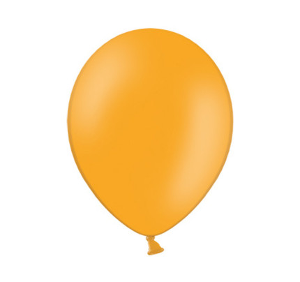 Luftballon pastell -  Ø 30 cm - orange (100 Stk/Pkg)