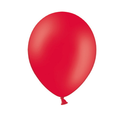 Luftballon pastell  -  Ø 30 cm - rot (100 Stk/Pkg)