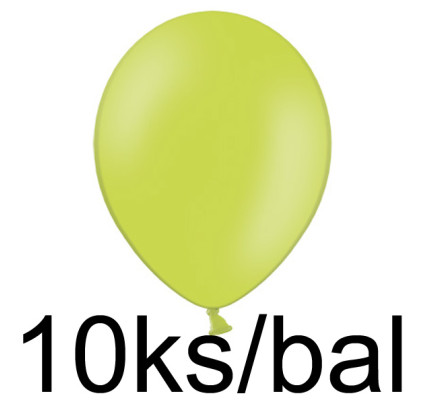 Luftballon pastell -  Ø 30 cm - hell grün (10 Stk/Pkg)