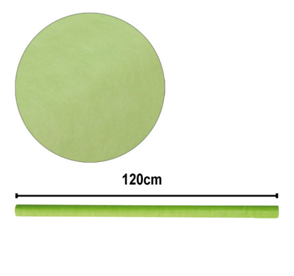 Vlieseline als Tischdekoration - 120 cm - grün (10 m / Rolle)