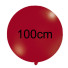 0087 - velký balon - metalik/bordó