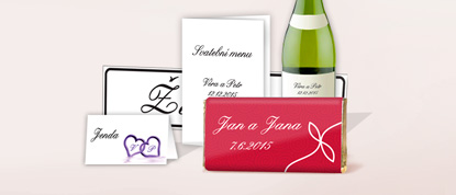 Personalisierte Hochzeitsartikel - Hier finden Sie weitere personalisierte Hochzeitsartikel.